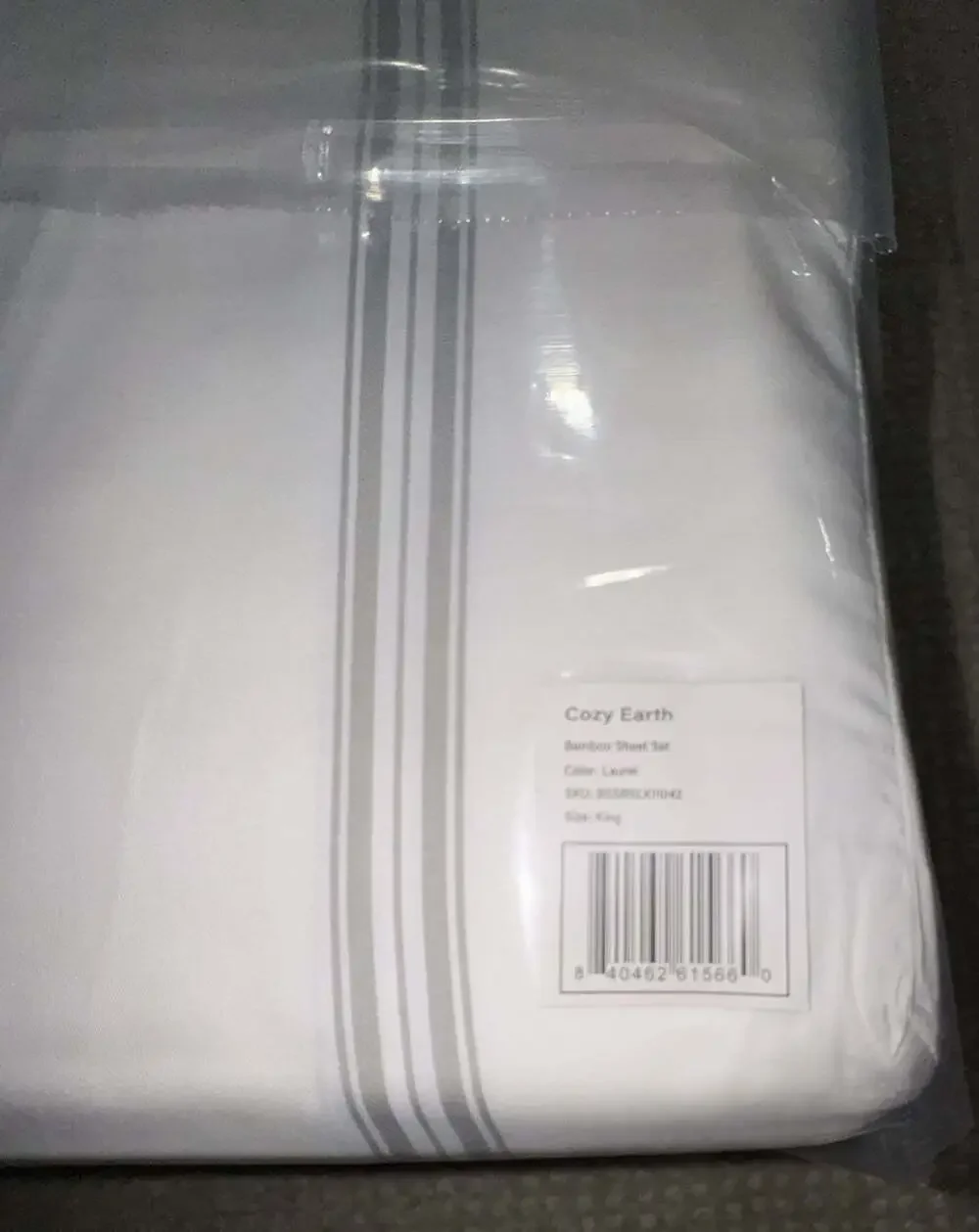 Cozy Earth Bamboo Sheet Set in Laurel, King Size
